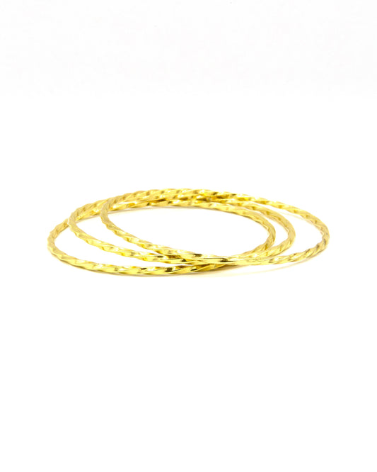 Twist Bangle Set
