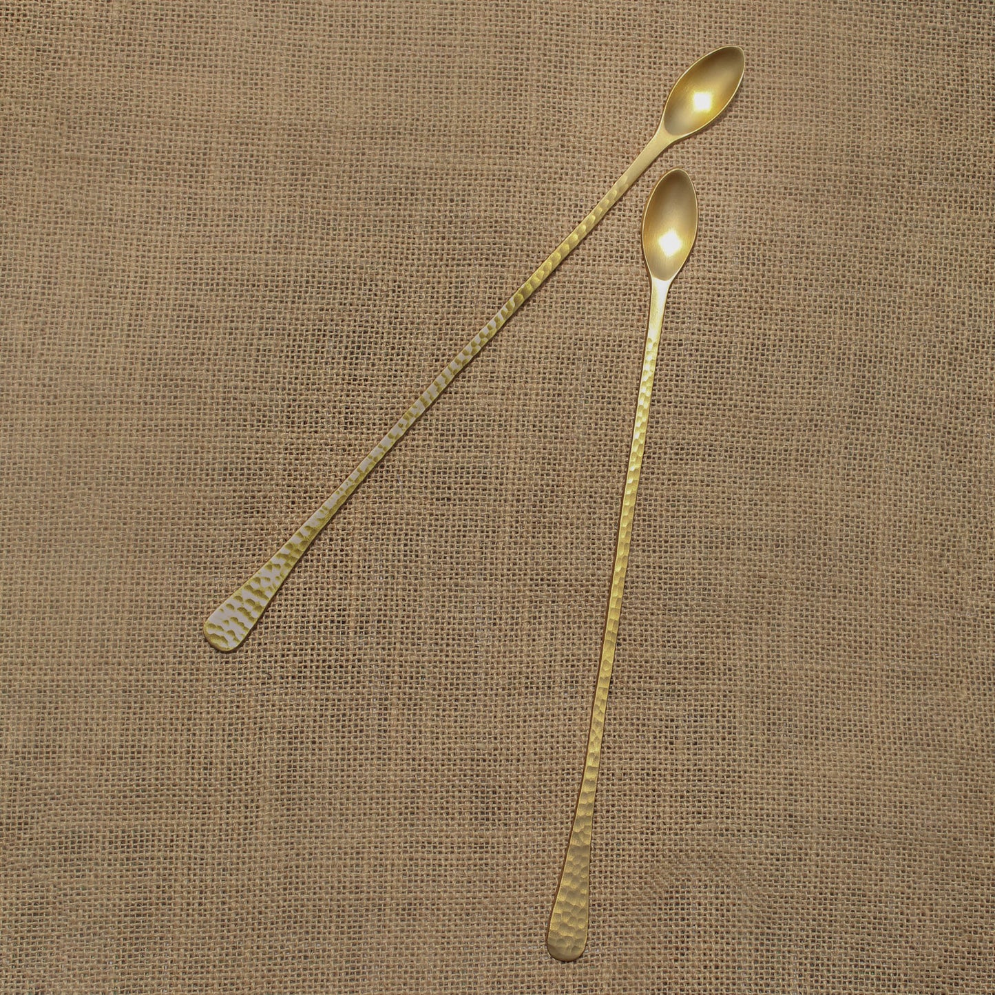 Pebbled Long Spoons - Set of 2