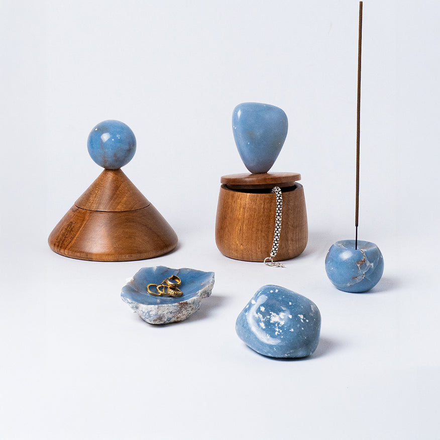 Cool Cone Jewel box - Angelite